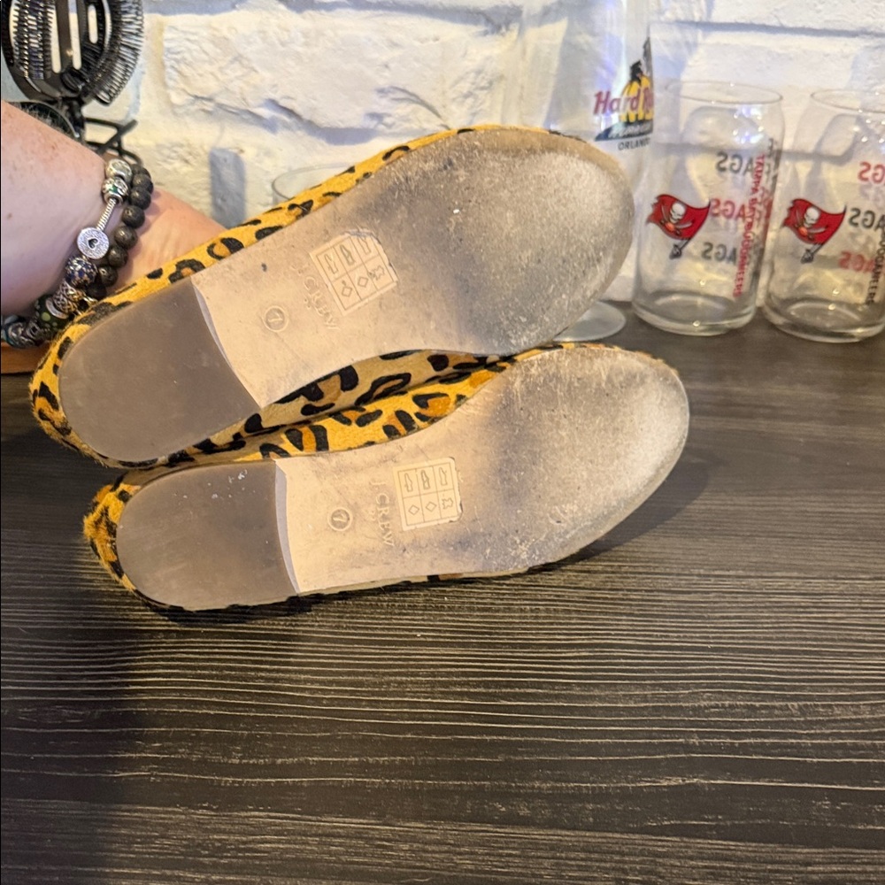 J. Crew Animal Print Women's Loafers - Picture 6 of 6